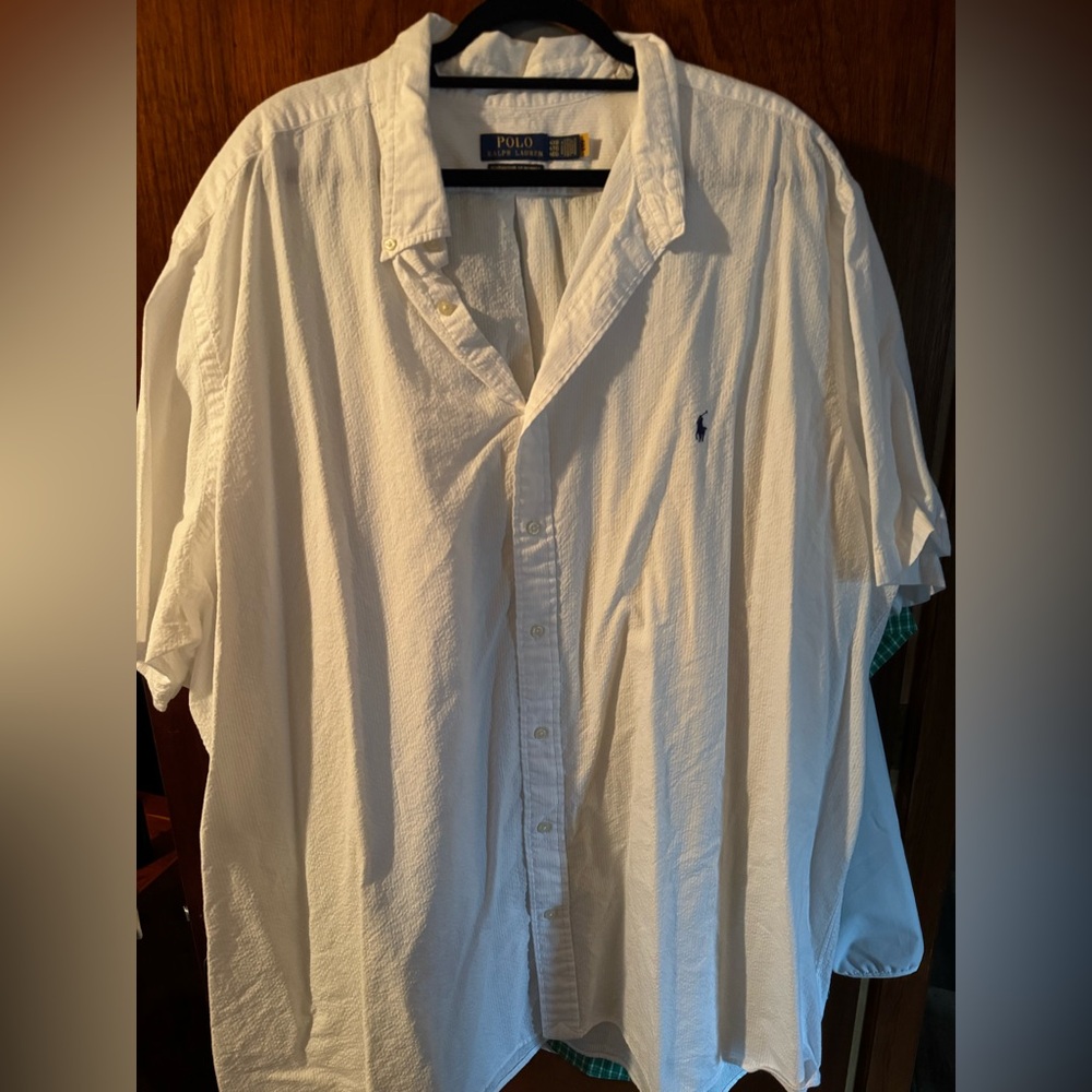 Polo by Ralph Lauren Classic White Button Down Shirt